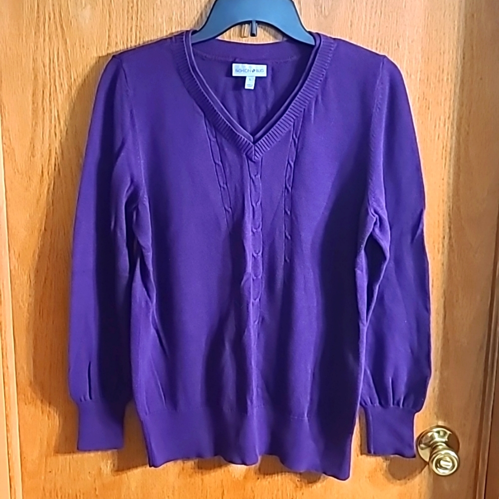 Purple Sweater
